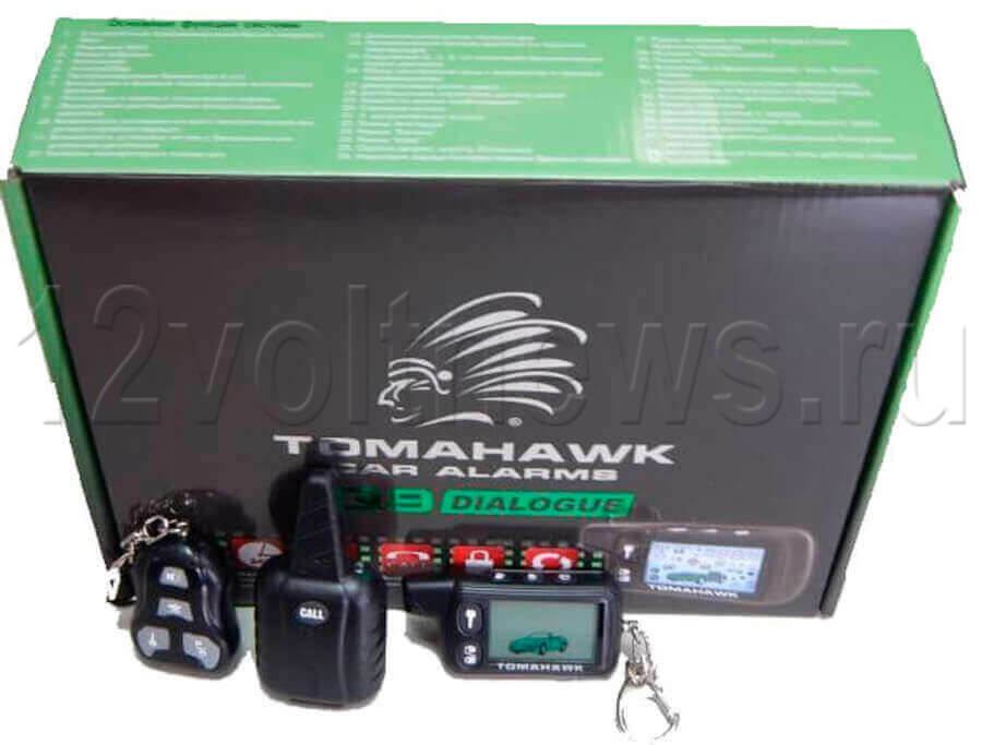 Сигнализация Томагавк: инструкция по автозапуску, эксплуатации, применению, подключению
